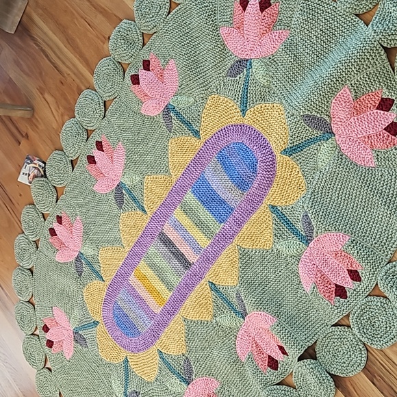 NWT JODI BOISSON HAND MADE RUG - Picture 6 of 16